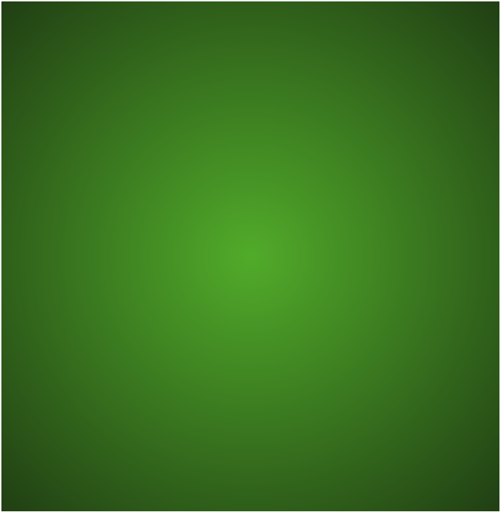 Green Square with Radial Gradient and White Outline Blank Meme Template
