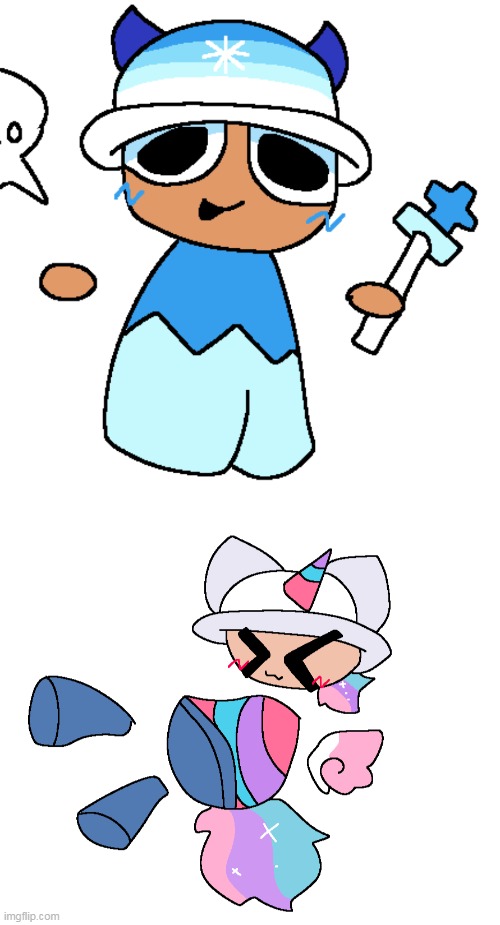 Frostby and uhh i dunno what to name them | made w/ Imgflip meme maker