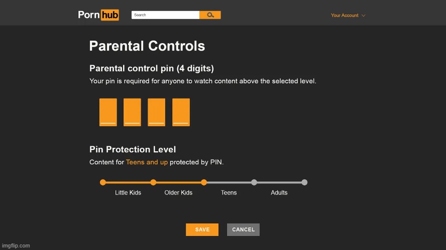 Ah, parental controls | made w/ Imgflip meme maker
