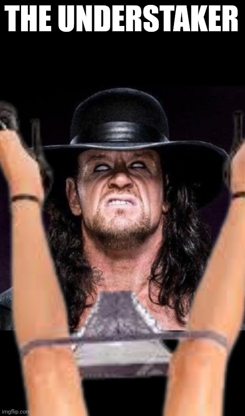 royal rumble understaker |  THE UNDERSTAKER | image tagged in wrestling,pro wrestling,undertaker,understaker,smorts,oh wow are you actually reading these tags | made w/ Imgflip meme maker