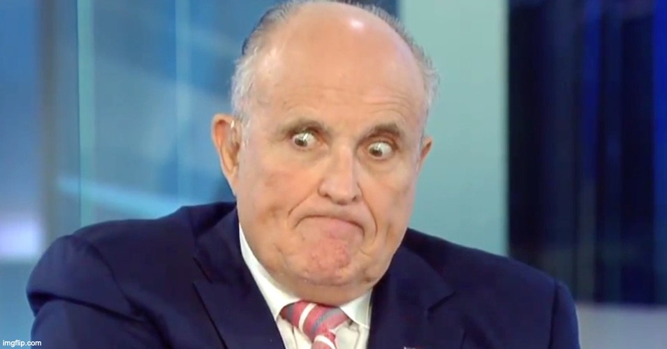 Rudy "Crazy Eyes" Giuliani | image tagged in rudy crazy eyes giuliani | made w/ Imgflip meme maker