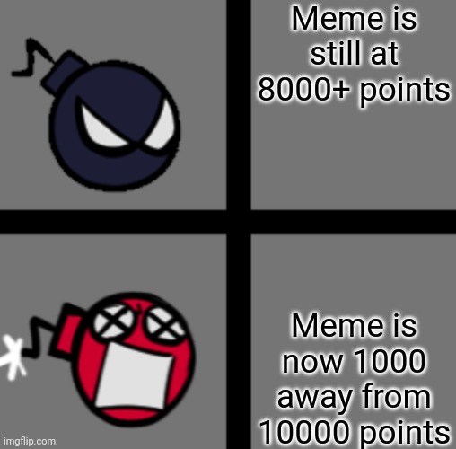 Mad Whitty | Meme is still at 8000+ points; Meme is now 1000 away from 10000 points | image tagged in mad whitty | made w/ Imgflip meme maker