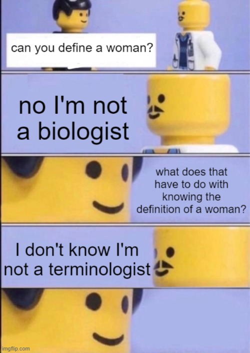 I'd add a title, but I'm a title-ologist | image tagged in lego doctor higher quality | made w/ Imgflip meme maker