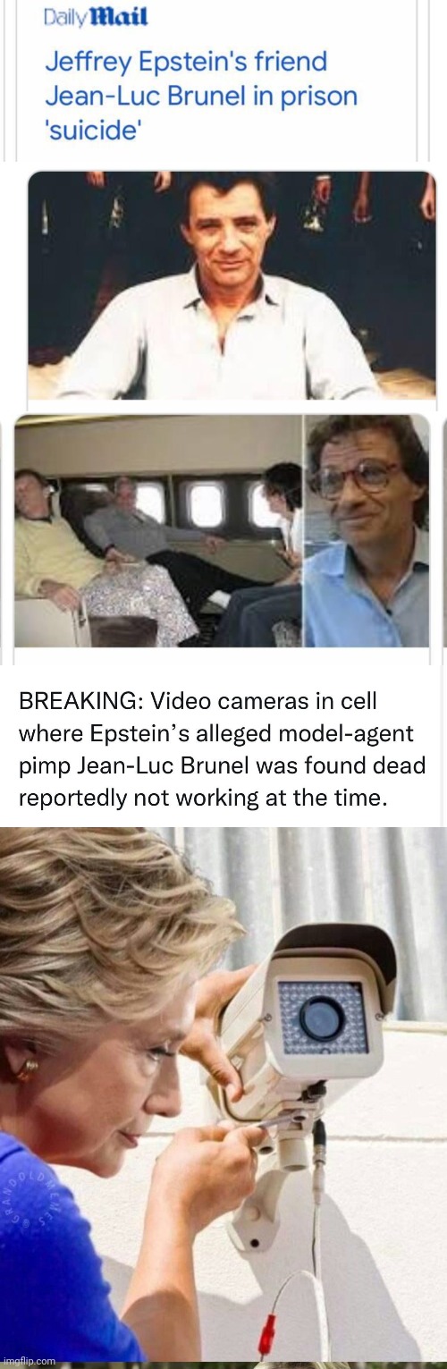 Hillary disabled camera prison "suicide" | image tagged in hillary clinton | made w/ Imgflip meme maker