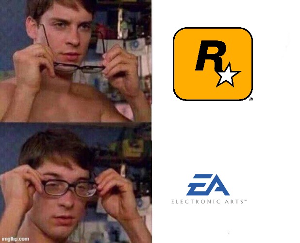 rockstar state | image tagged in spiderman glasses | made w/ Imgflip meme maker