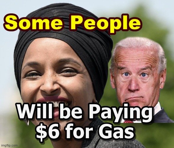 Simply Stated - Some People By Ilhan | image tagged in ilhan omar,memes,gas prices,inflation | made w/ Imgflip meme maker