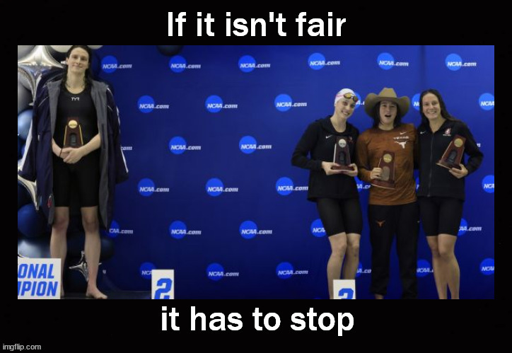 if it isn't fair, stop it | image tagged in transgender | made w/ Imgflip meme maker