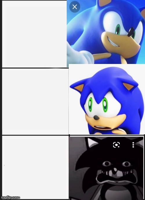 Sonic becomes uncanny | image tagged in sonic,uncanny,sfw | made w/ Imgflip meme maker