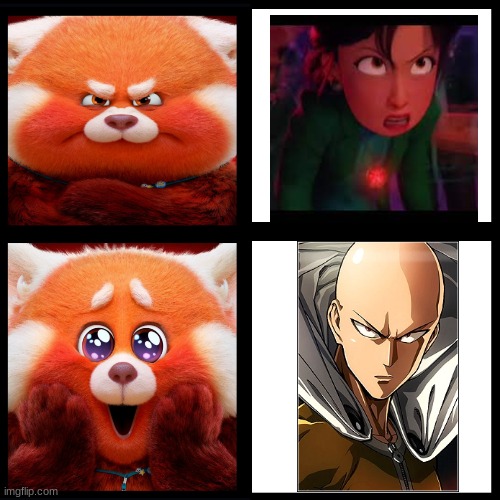 She like saitama better than Ming lee | image tagged in mei lee dislikes mei lee likes | made w/ Imgflip meme maker