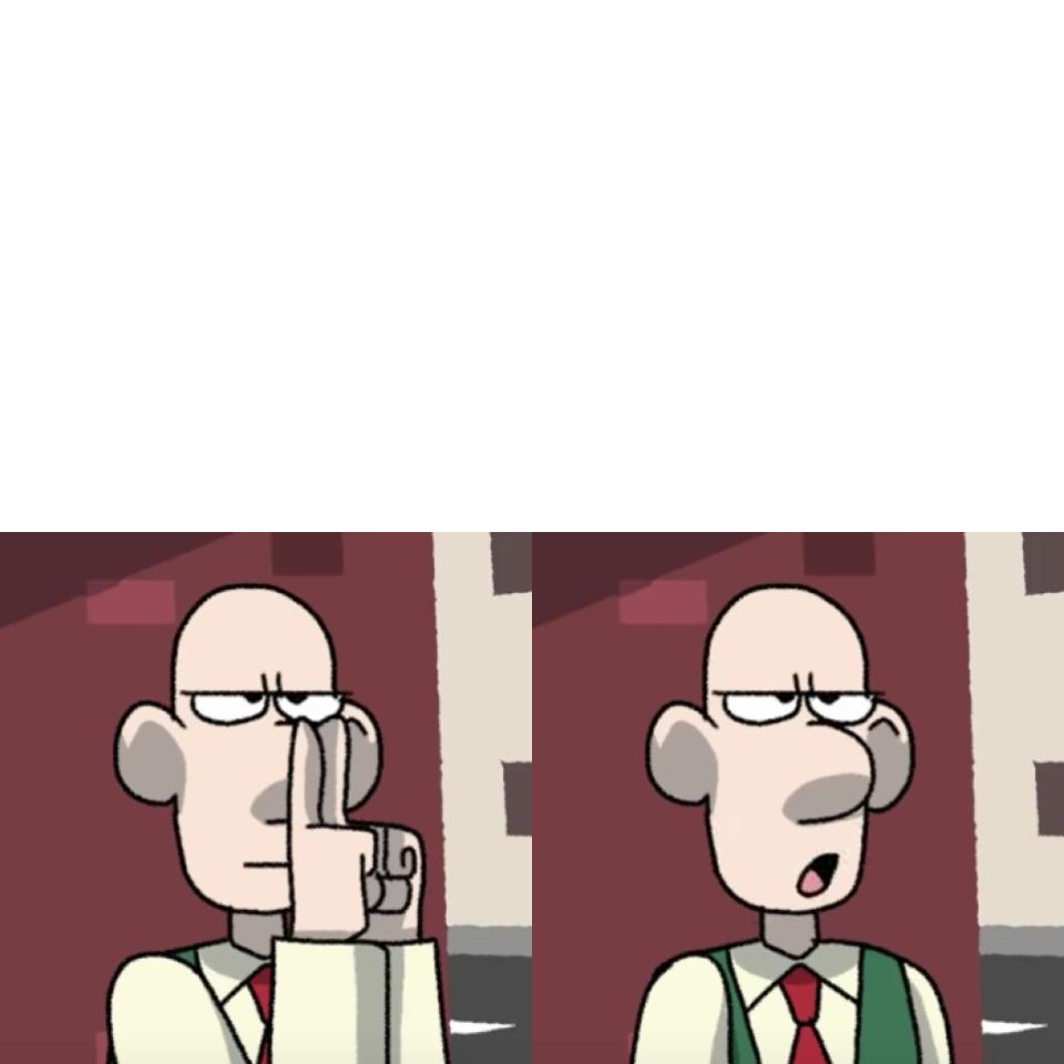 High Quality Wallace Says Boi Blank Meme Template