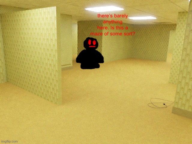 there’s barely anything here. Is this a maze of some sort? | made w/ Imgflip meme maker