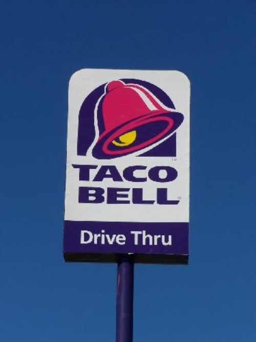 Taco Bell Sign | image tagged in taco bell sign | made w/ Imgflip meme maker