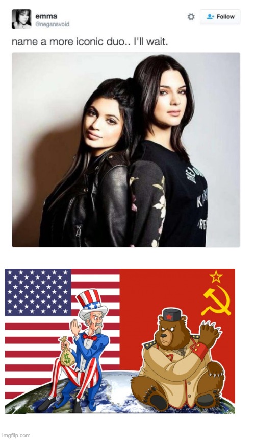 WW2 Duo | image tagged in name a more iconic duo,memes | made w/ Imgflip meme maker