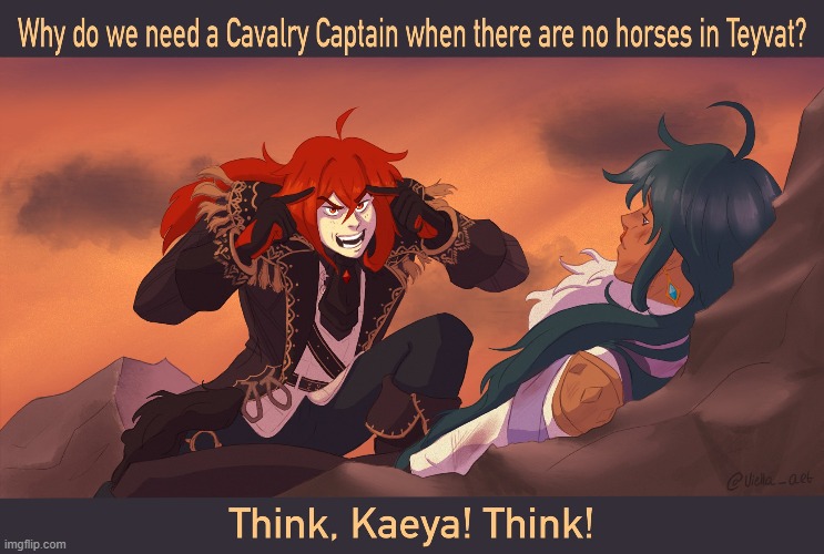 Exactly what I wonder, lmao. | image tagged in genshin impact,horses,horse | made w/ Imgflip meme maker