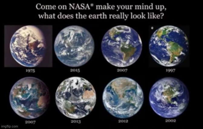 NASA PROVIDED THESE. THEY ARE ALL SO DIFFERENT | image tagged in science | made w/ Imgflip meme maker