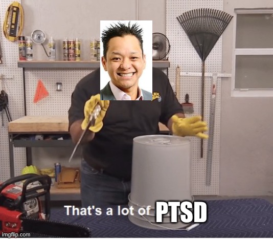 AIA after looking at the further harm they’ve caused by their claims process | PTSD | image tagged in thats a lot of damage,ptsd,ceo | made w/ Imgflip meme maker