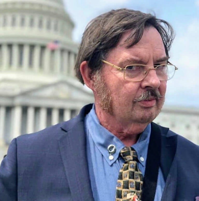Jim Watkins, QAnon's pornographer and pig farmer Blank Meme Template