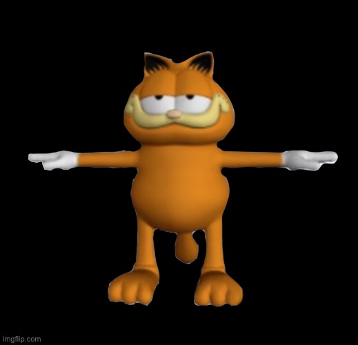 Garfield.PnG | image tagged in garfield png | made w/ Imgflip meme maker