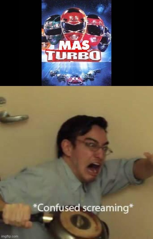 image tagged in filthy frank confused scream,power rangers | made w/ Imgflip meme maker