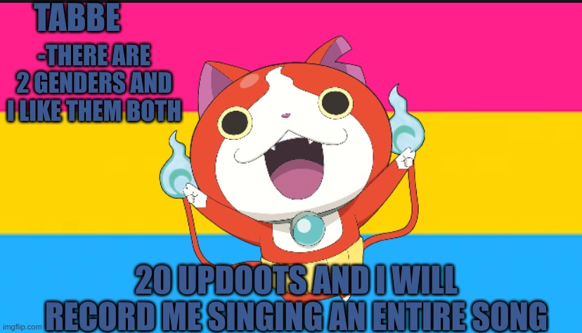 we no talk about bruno but in spanish | 20 UPDOOTS AND I WILL RECORD ME SINGING AN ENTIRE SONG | image tagged in pan cat temp thingy | made w/ Imgflip meme maker