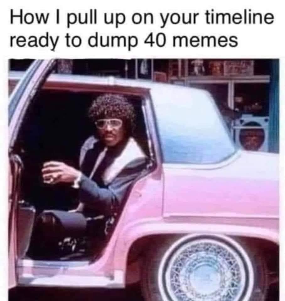 Ready to dump 40 memes Blank Meme Template