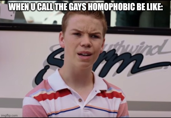 Another meme made at 2am | WHEN U CALL THE GAYS HOMOPHOBIC BE LIKE: | image tagged in you guys are getting paid | made w/ Imgflip meme maker