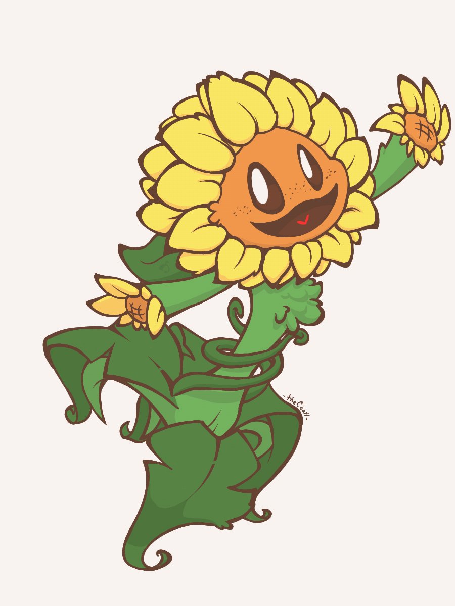 High Quality Sunflower cute Blank Meme Template