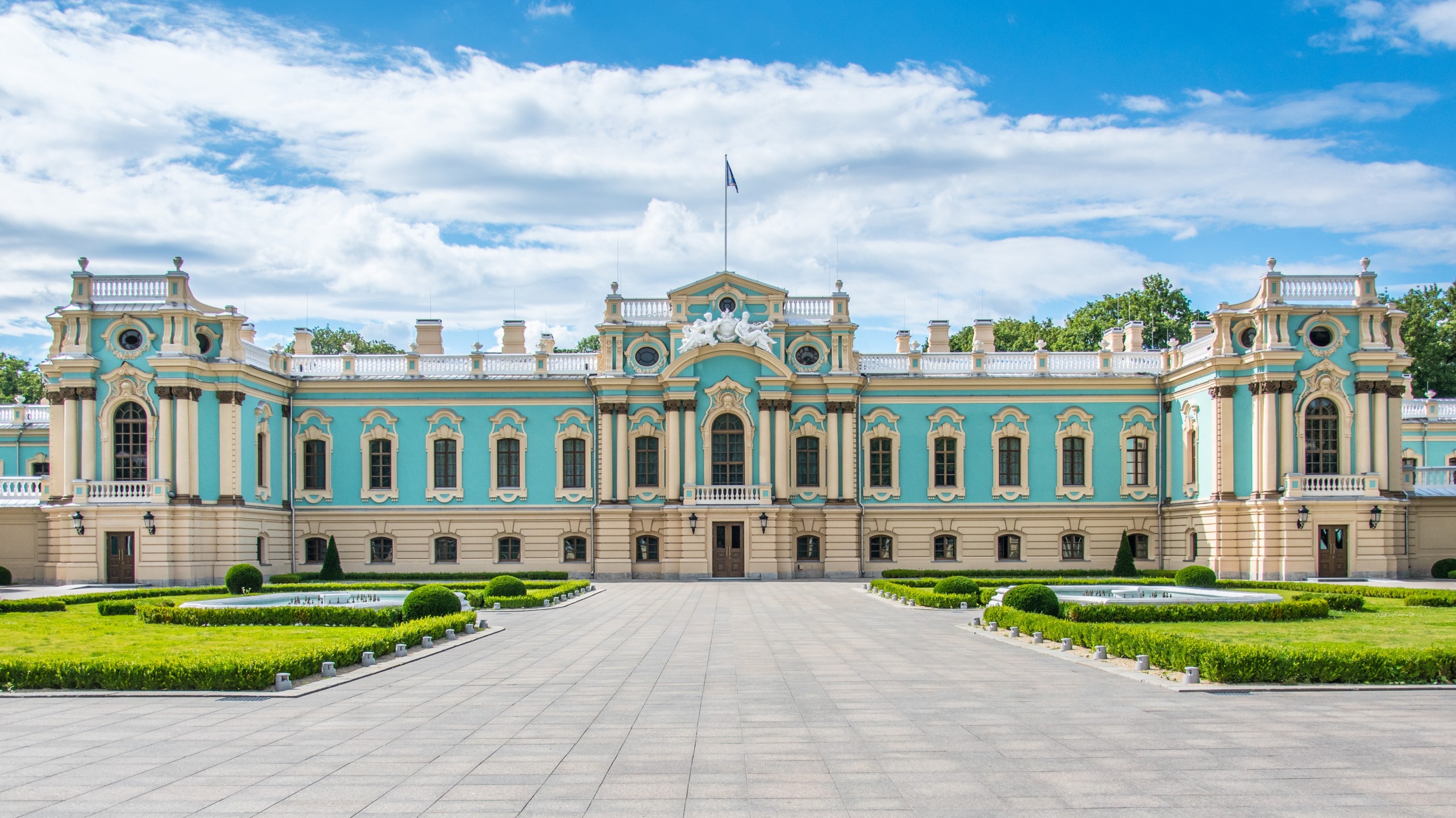 High Quality Maryinski Palace, Kyiv (Kiev) Blank Meme Template