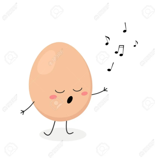 Singing Egg Blank Meme Template