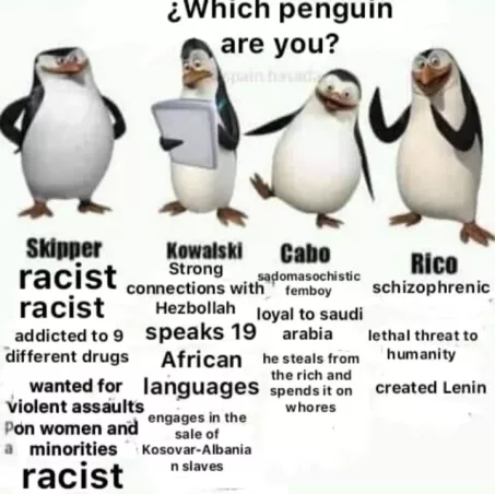High Quality The Penguins of Madagascar Blank Meme Template