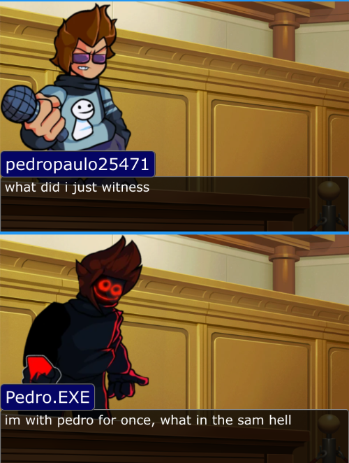 pedropaulo25471 and Pedro.EXE Blank Meme Template