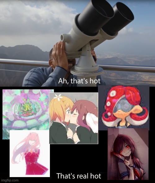 Oh that hot that’s hot Rickroll | image tagged in oh that hot that s hot rickroll | made w/ Imgflip meme maker
