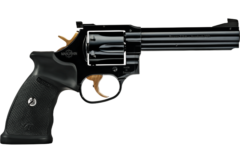 .357 Magnum Revolver Manhurin with Transparency Blank Meme Template
