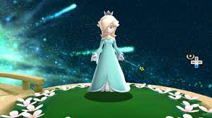 Rosalina looks at something with doubt Blank Meme Template