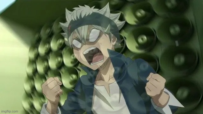 Scream | image tagged in black clover asta screaming 2 | made w/ Imgflip meme maker