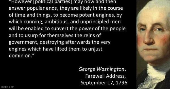 George Washington predicted the future. | made w/ Imgflip meme maker