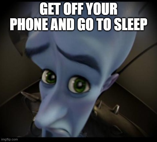 or get off the school chrome book and pay attention in class | GET OFF YOUR PHONE AND GO TO SLEEP | image tagged in memes | made w/ Imgflip meme maker