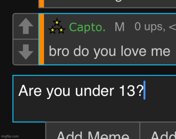 made w/ Imgflip meme maker