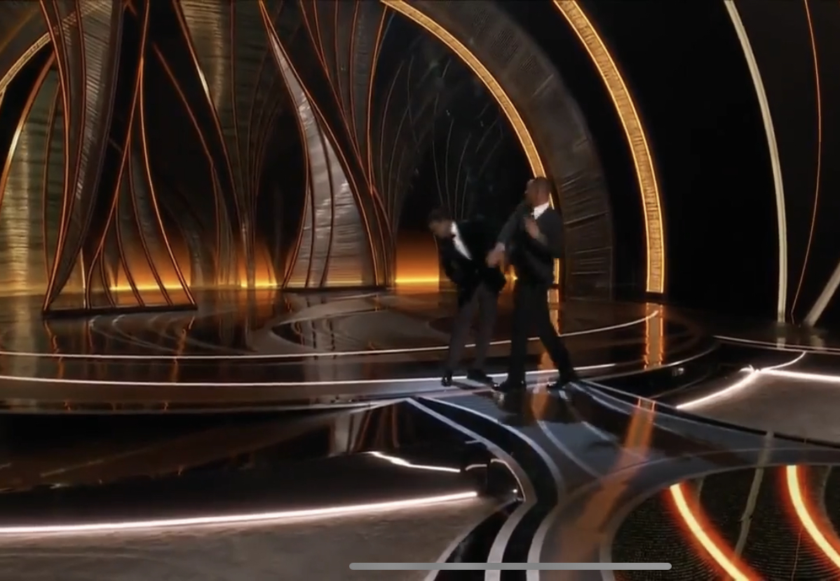 Will smith slaps Chris Rock oscars Blank Meme Template