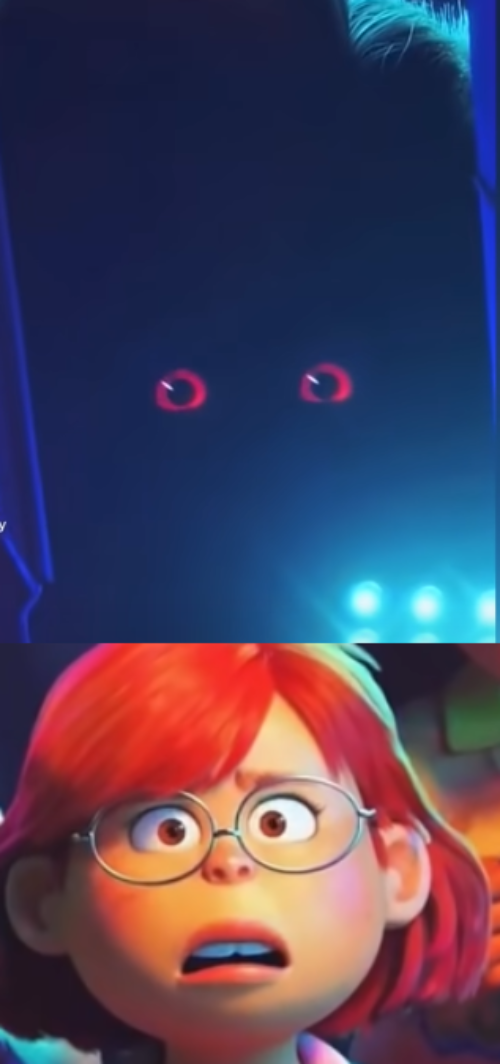 mei scared Blank Meme Template