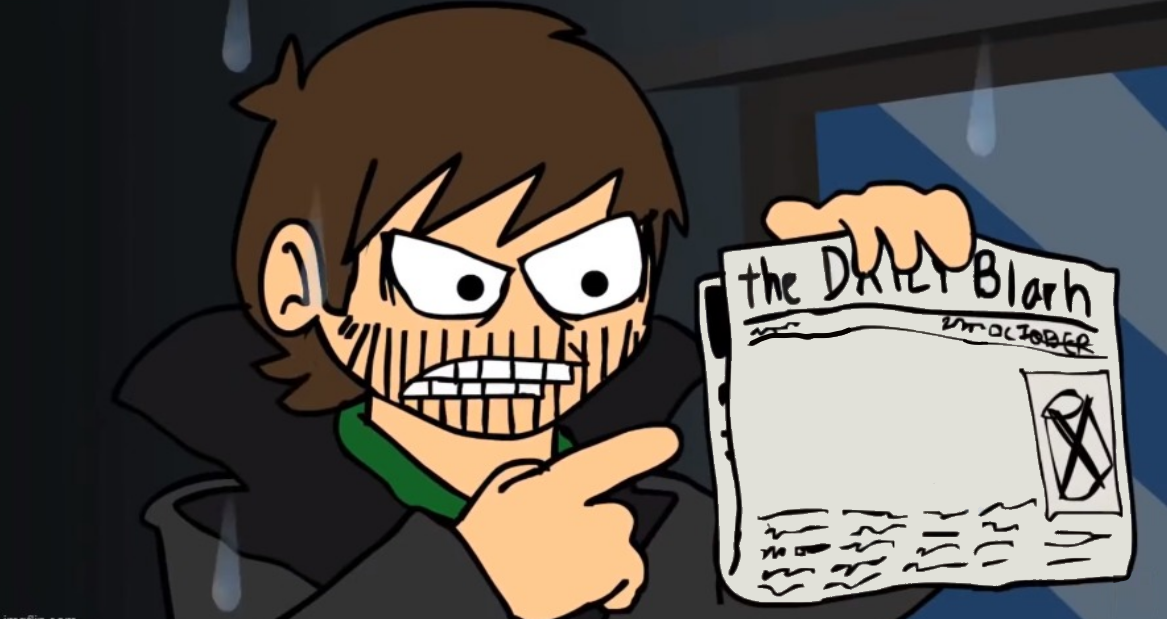 Future Edd News Blank Meme Template