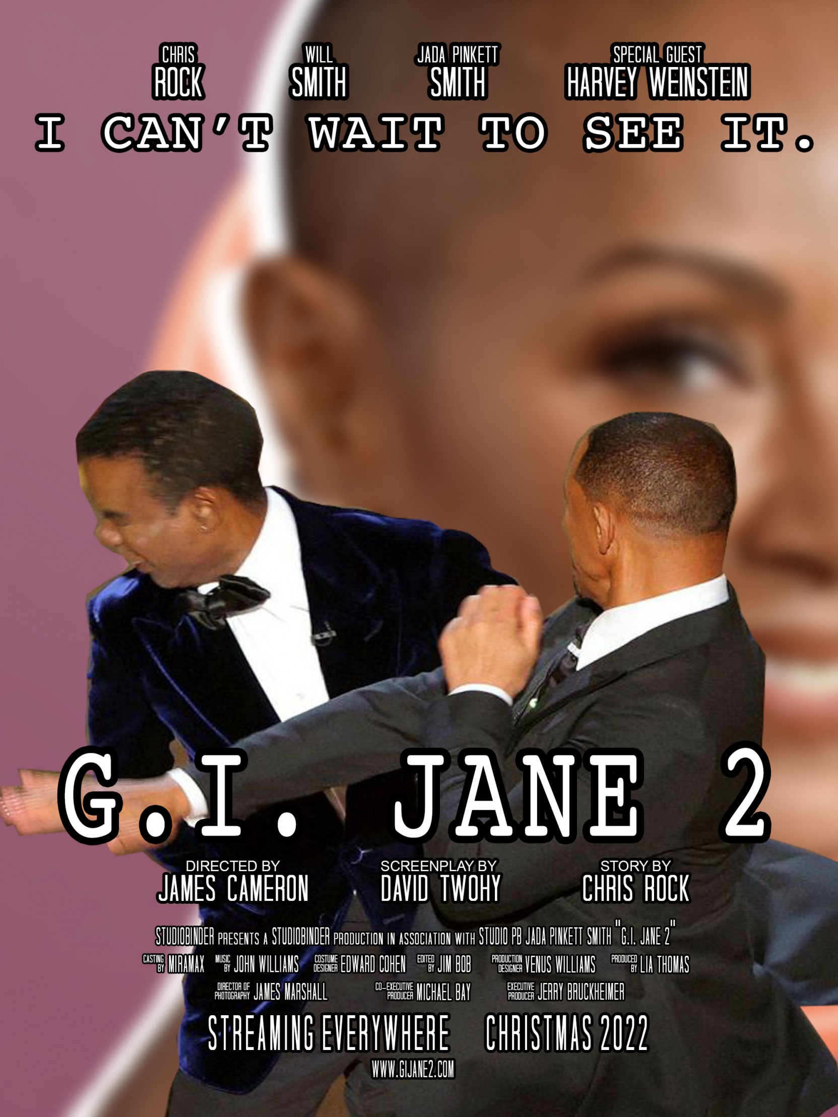 High Quality G.I. Jane 2 Movie Poster Blank Meme Template