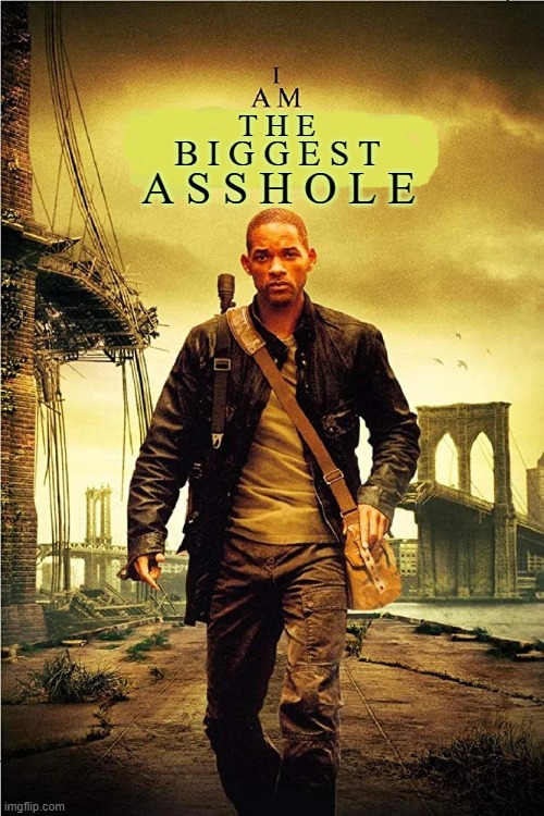 And the winner is . . . |  T H E; B I G G E S T; A S S H O L E | image tagged in academy awards,2022,will smith,chris rock,assault | made w/ Imgflip meme maker