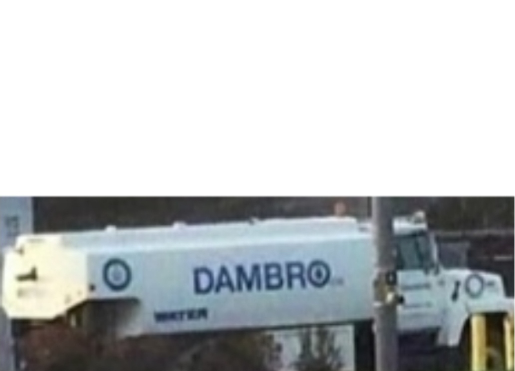 DAMBRO truck Blank Meme Template