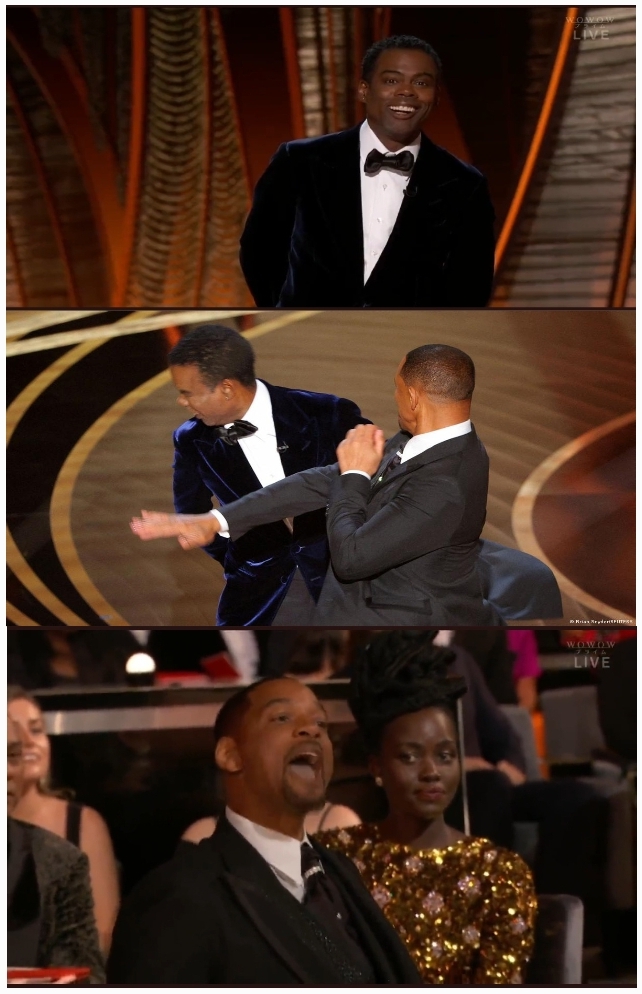 Will Smith Slaps Chris Rock Blank Meme Template