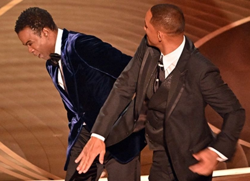 High Quality will smith slaps chris rock Blank Meme Template