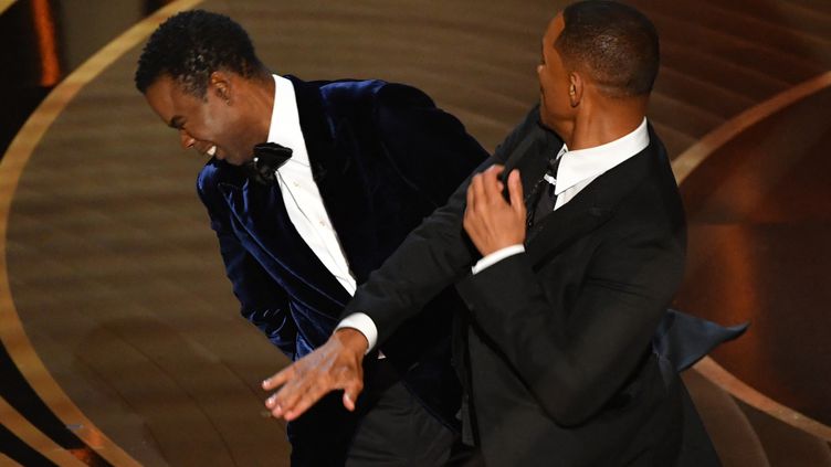 will smith slaps chris rock Blank Meme Template