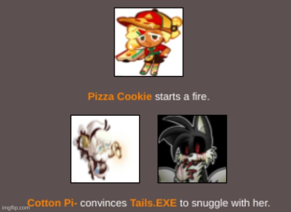 Night 8 (tbh I'd also snuggle with tails.) | made w/ Imgflip meme maker