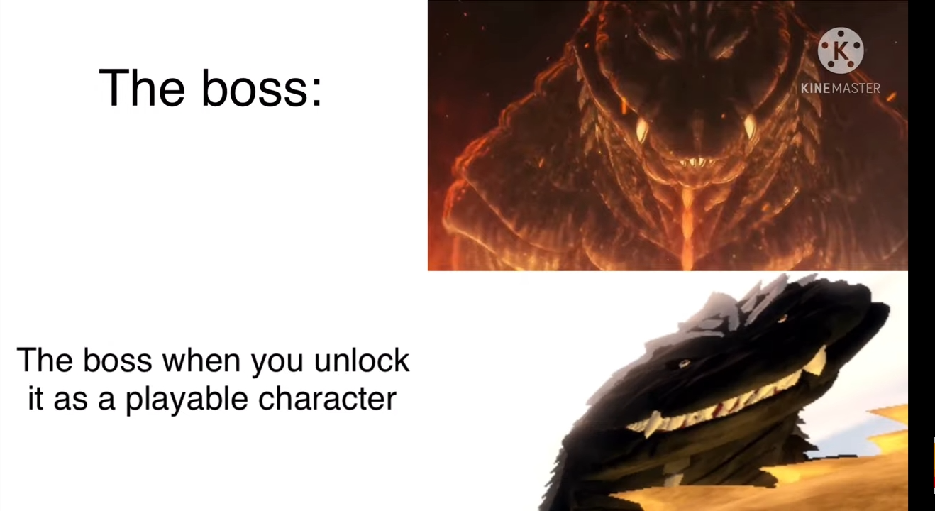 High Quality Godzilla Ultima Is Now Dumb Blank Meme Template