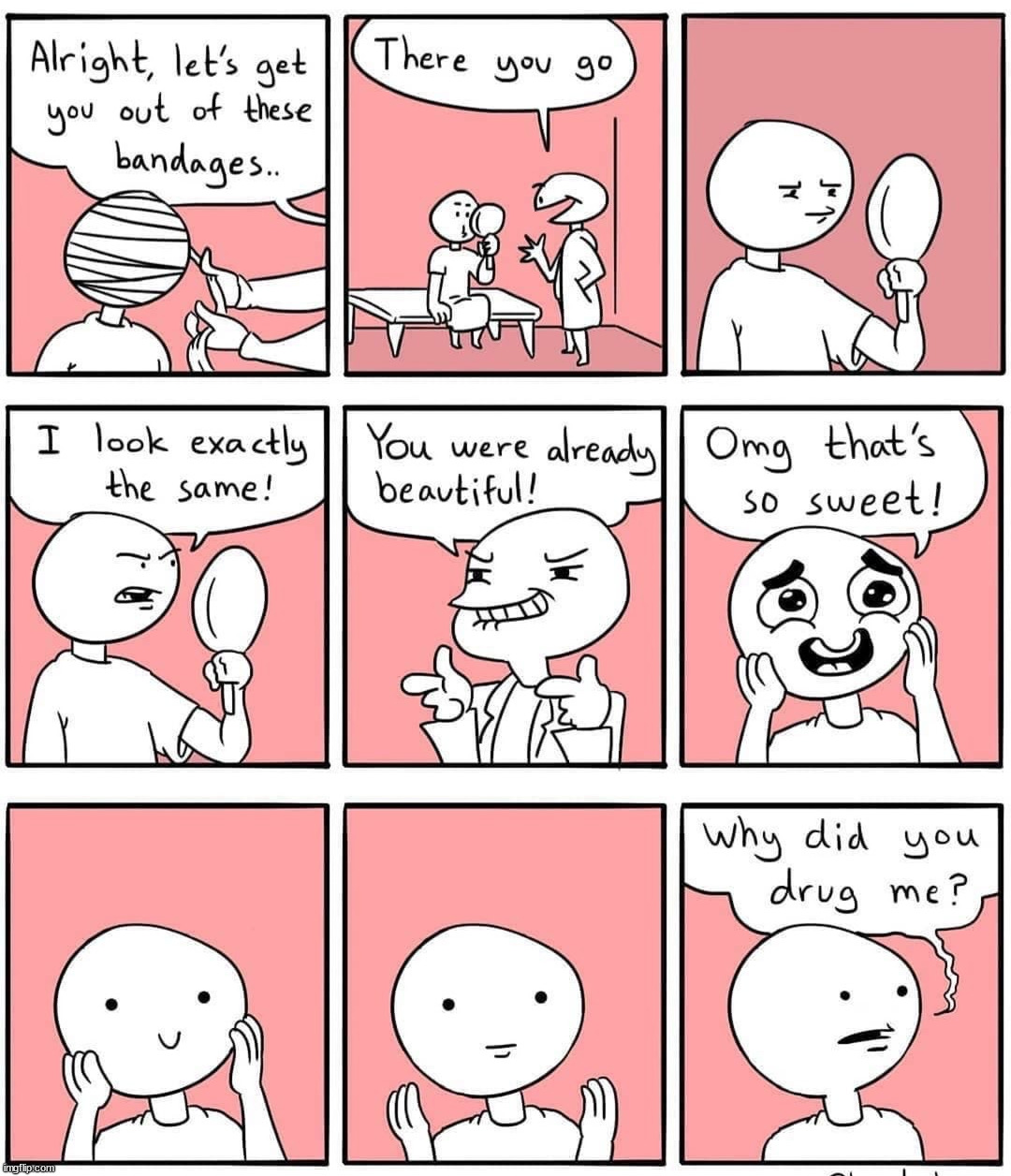 Being Drugged | image tagged in dark humor | made w/ Imgflip meme maker